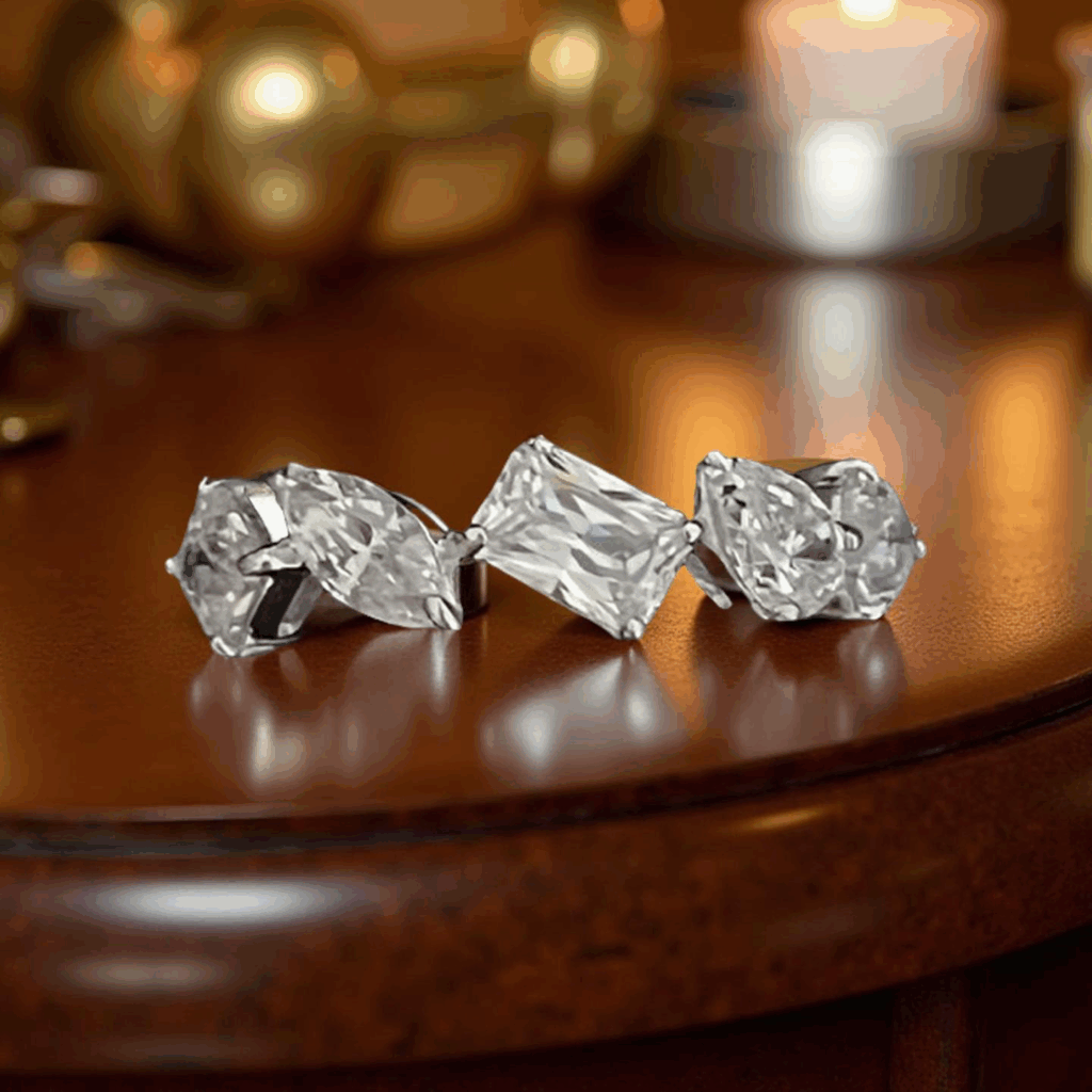 5 ASSORTED SHAPED DIAMOND RING - Mon Tresor